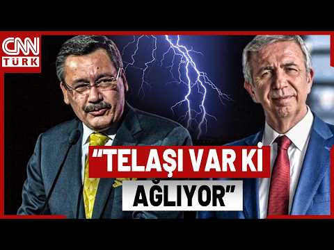 Melih Gökçek'ten Çok Sert Çıkış: "Ben Mansur Yavaş Gibi Ağlamadım!"