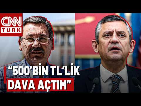 Eski ABB Başkanı Melih Gökçek CNN TÜRK'te: "Özgür Özel'e 500 Bin TL'lik Dava Açtım..."