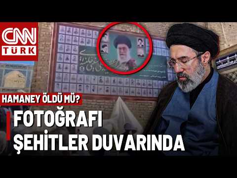 Mücteba Hamaney'in Resmi şheitler Duvarına Asıldı! Hamaney Öldü Mü, Hayatta Mı?
