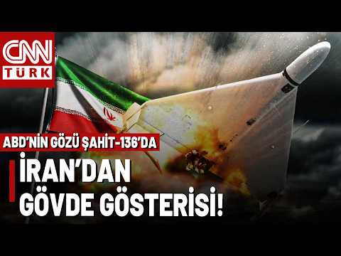 İsrail-ABD'ye Dronlu Gözdağı: İran'da Bu Kez ŞAHİT-136 Meydana İndi!