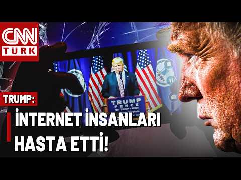 ABD'de Siyasi Saldırılar Neden Artışta? Trump Dikkat Çekti: İnternet İnsanları Hasta Etti!