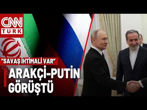 SON DAKİKA🚨İran Dışişleri Bakanı Arakçi Rusya'ya Gitti, Putin Savaşa Dahil Mi Oluyor?