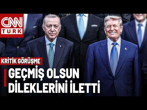 SON DAKİKA🚨 Erdoğan, Trump İle Telefonda Görüştü Geçmiş Olsun Dileklerini İletti