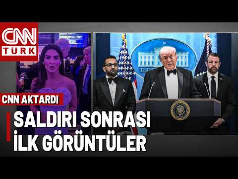 CNN Muhabiri O Salondaydı: Trump’a Düzenlenen Saldırı Sonrası Yaşananlar