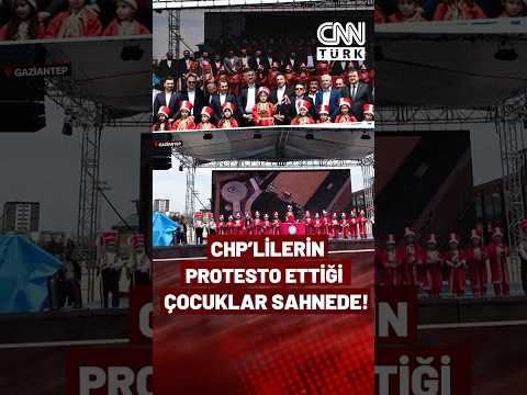 Çocuk Mehteran Takımı Er Meydanı'nda! CHP'lilerin Protesto Ettiği Çocuklar Sahnede