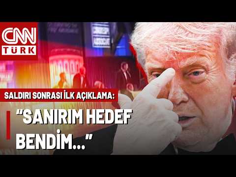 ABD’de Şok Girişim: Trump Hedefteydi! ABD Başkanı Saldırının Ardından İlk Kez Konuştu