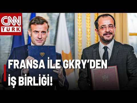 Fransa İle Rum Kesimi Arasında İşbirliği Anlaşması: Fransız Askerleri Konuşlanacak!