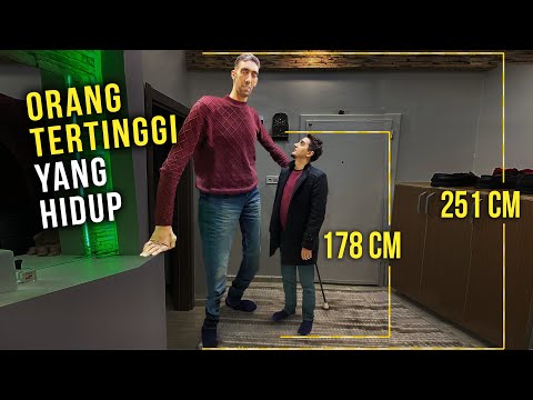 Manusia Tertinggi di Dunia (251 cm)