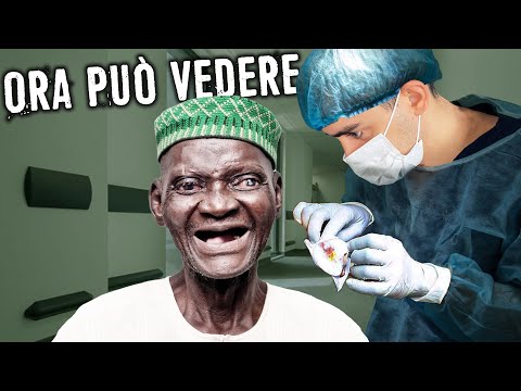 Ho aperto gli Occhi a un Cieco di 94 anni per la Prima Volta