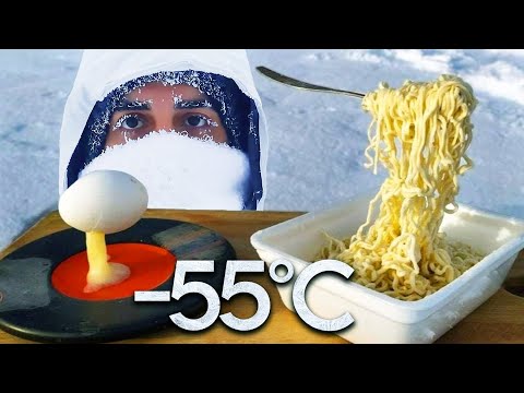 8 Esperimenti Folli a -55°C (La Città più Fredda del Mondo: Yakutsk)