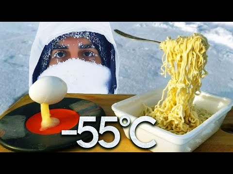 8 Experimentos Malucos a -55°C (A Cidade mais Fria do Mundo: Yakutsk)