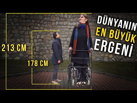 Dünyanın EN UZUN Kadını (213 cm)