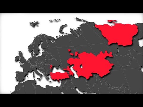 Dünya Üzerindeki BÜTÜN TÜRK ÜLKELERİ Birleşip "TEK BİR ÜLKE" Olsaydı? (22 ÜLKE)
