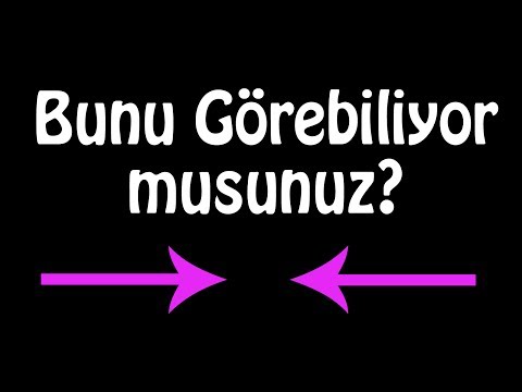 BUNU GÖREBİLİYOR MUSUNUZ?