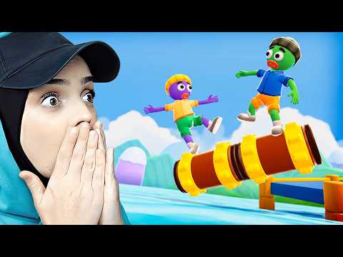 SUYUN ÜZERİNDE İMKANSIZ DENGE OYUNU! 😱🏃‍♂️