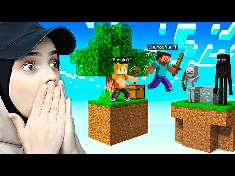 ELMAS BULDUK AMA ALMAK İMKANSIZ! SKYBLOCK 2.BÖLÜM! 😱🔥