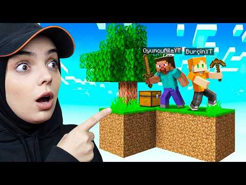 GÖKYÜZÜNDE HAYATTA KALMA! MİNECRAFT SKYBLOCK! 😱🔥