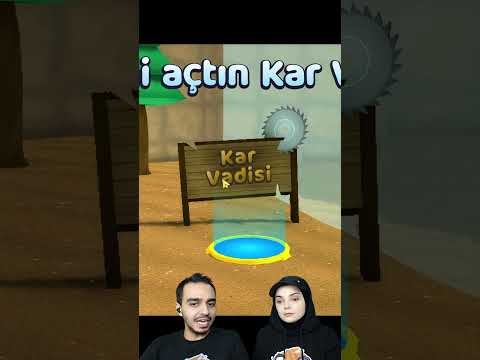 MOR AYI KAR VADİSİNİ YETİ YAPMIŞ! 😱🟣