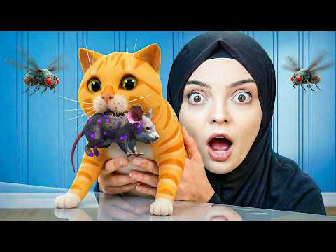 DÜNYAYI FARELER VE SİNEKLER BASTI! KEDİ OPERASYONU! 😱🐭