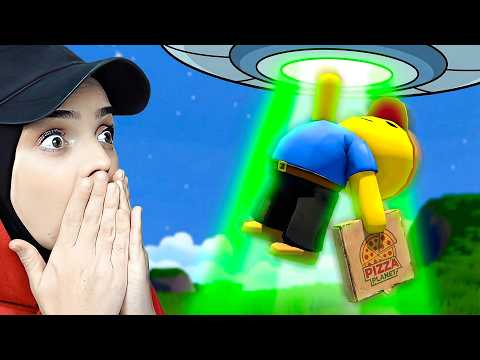 UZAYLILARA PİZZA TESLİM ETTİK VE JETPACK KAZANDIK! 😱🛸