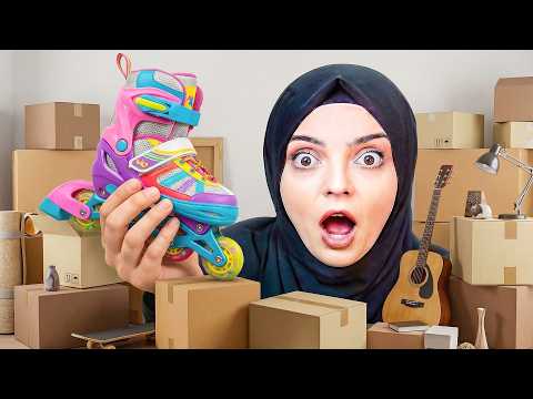 TÜM EŞYALARI YERLEŞTİR! PATEN SIĞMADI!📦😱