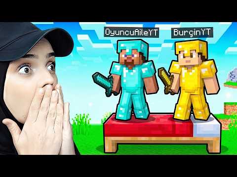 2 KİŞİ YATAK SAVAŞLARI! MİNECRAFT BEDWARS! 😱🛌