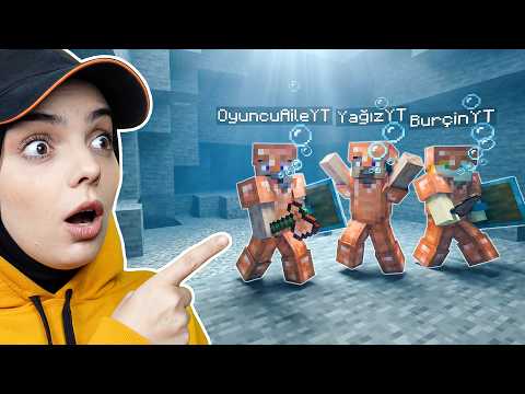 SU MAĞRASINDA NEFESSİZ KALDIK! BİRLİKTE MİNECRAFT! 🚨😱