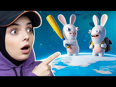 HAİN TAVŞAN ARKADAŞINI UZAYA GÖNDERDİ! 🌍🐰
