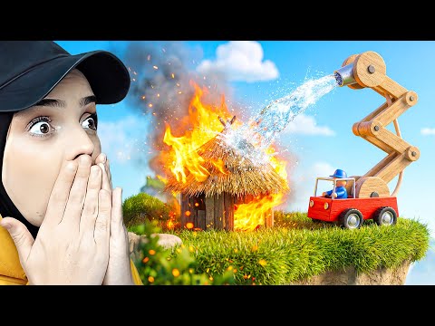KÜÇÜK İTFAİYECİ TÜM KÖYÜ TEK BAŞINA KURTARDI! 😱🔥