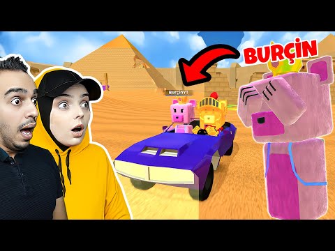 SÜPER AYI SAKLANDI BURÇİN BULDU! 2 KİŞİLİK ARABA ALDIK!🐻😱