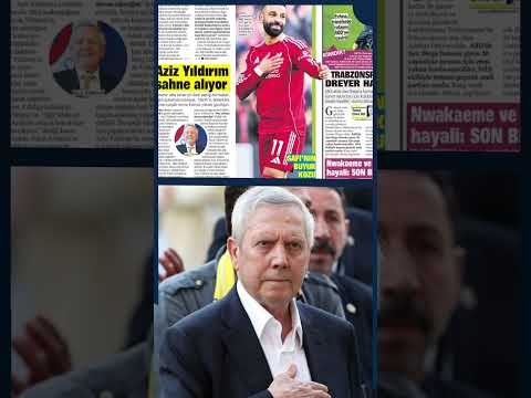 "AZİZ YILDIRIM SAHNE ALIYOR"