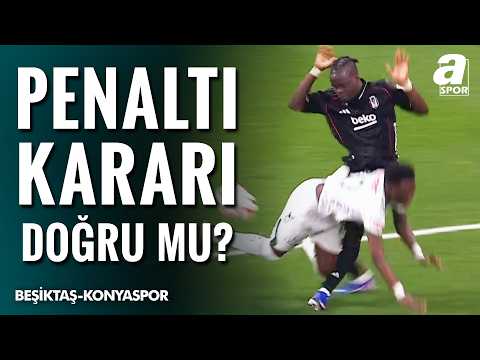 Konyaspor'un Kazandığı Penaltı Doğru Mu? (Beşiktaş 0-1 Konyaspor)