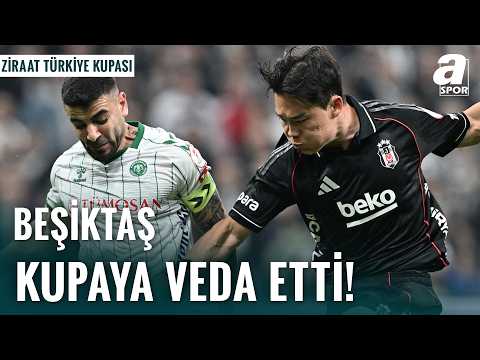 Beşiktaş Kupada Son Dakikada Yıkıldı! Konyaspor Finalde