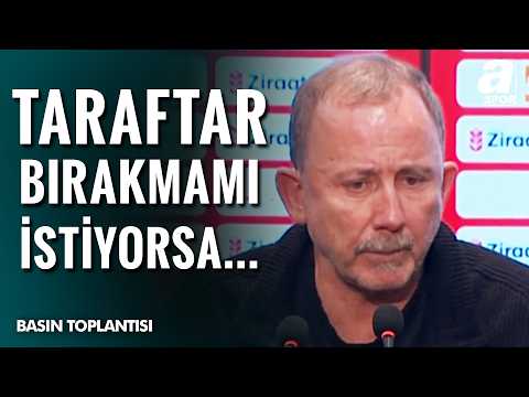 Beşiktaş 0-1 Konyaspor | Sergen Yalçın Maç Sonu Basın Toplantısı