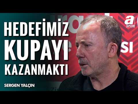 Sergen Yalçın: "Camiada Sabır Kalmamış! Acil, Kısa Dönemde Başarı Gerekiyor"
