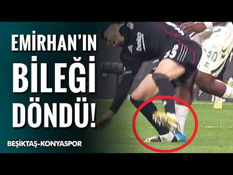 Emirhan Topçu'nun Bileği Döndü Ama Neyse ki Korkulan Olmadı!