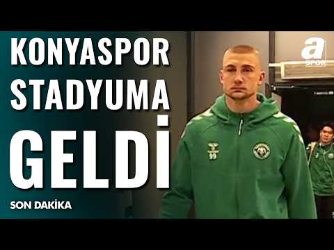 Konyaspor Kafilesi Beşiktaş Maçı İçin Stada Geldi
