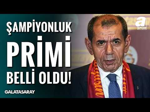 Galatasaray'da Şampiyonluk Primi Belli Oldu! Serhan Türk Açıkladı!