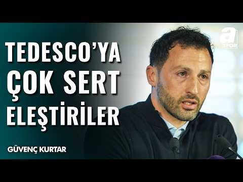 "Tedesco Galatasaray Derbisinde Puanları İkram Etti"
