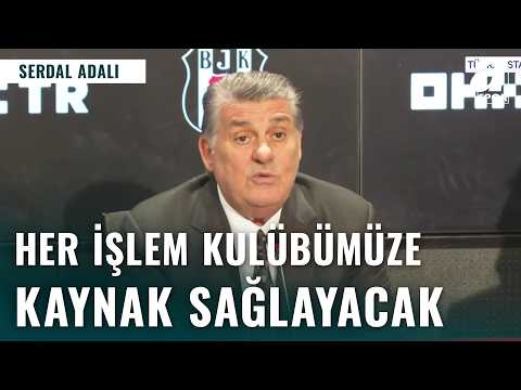 Beşiktaş'a Yeni Sponsor! Başkan Serdal Adalı Basın Toplantısında Konuştu