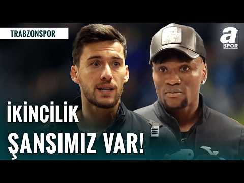 Trabzonspor 1-1 Göztepe | Maç Sonu Umut Nayir Ve Chibuike Nwaiwu Açıklamada Bulundu