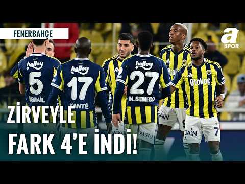 Fenerbahçe Yarıştan Kopmadı! Zirveyle Puan Farkı 4'e Düştü