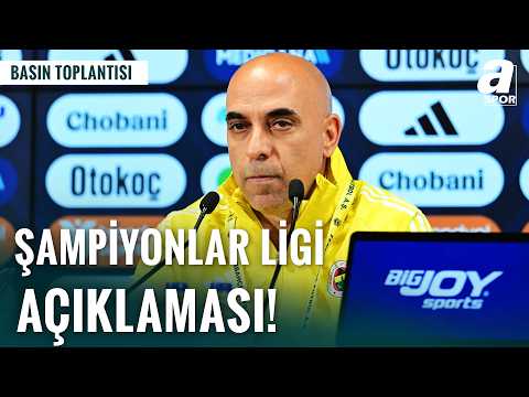 Fenerbahçe 3-1 Başakşehir | Yardımcı Antrenör Zeki Murat Göle Maç Sonu Basın Toplantısı