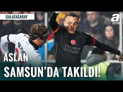 Galatasaray Samsun'da 4 Golle Mağlup Oldu! Aslan Şampiyonluğunu İlan Etme Fırsatını Tepti