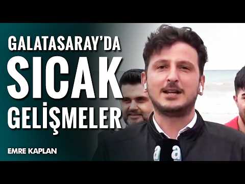 Galatasaray Şampiyonluk İçin Sahaya Çıkıyor! Emre Kaplan Samsun'dan Sıcak Gelişmeleri Aktardı