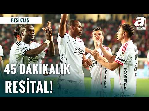 Kartal Hata Yapmadı! Yarı Final Öncesi Moral Depoladı (Gaziantep FK 0-2 Beşiktaş)