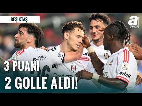 Asllani Deplasmanda Yıldızlaştı! Beşiktaş İlk Yarıda Fişi Çekti (Gaziantep FK 0-2 Beşiktaş)