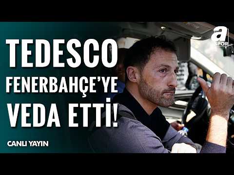 Domenico Tedesco Samandıra’da Futbolcular ve Taraftarla Vedalaştı! Tedesco'nun Ağladığı Görüntüler