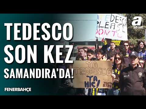 Domenico Tedesco Son Kez Samandıra'da! İşte Canlı Görüntüler!