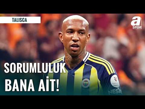Anderson Talisca'dan Açıklama: "Penaltıyı Atan Benim, Sorumluluk Bana Ait!"
